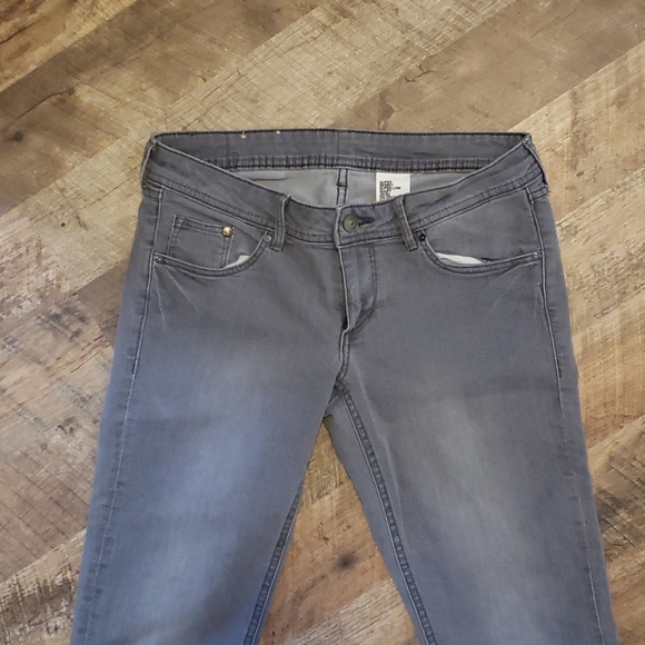 H&M denim gray skinny jeans stretchy - Picture 4 of 7